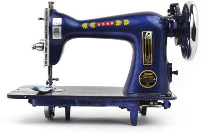 USHA TAILOR DLX TOP PACIFIC BLUE Manual Sewing Machine( Built-in Stitches 1)