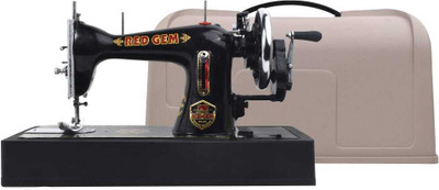 RED GEM Composite machine Black Manual Sewing Machine( Built-in Stitches 1)