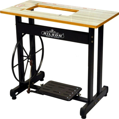 Rilson TA-1/ UMBRELLA /BIG SEWING MACHINE STAND AND TABLE WITH LEATHER BELT Manual Sewing Machine( Built-in Stitches 1200)