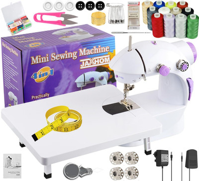 Jaxhom silai machine with stand | sewing machine electric | sewing machine with table Electric Sewing Machine( Built-in Stitches 1)