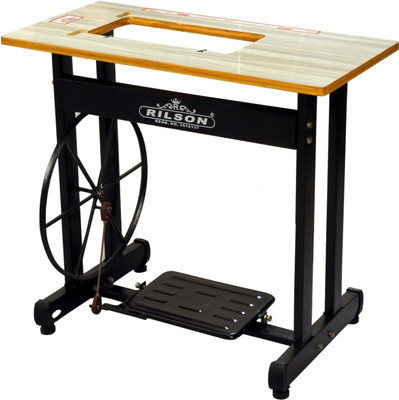 Rilson TA-1/UMBRELLA/BIG SEWING MACHINE STAND & TABLE SET Manual Sewing Machine( Built-in Stitches 1000)