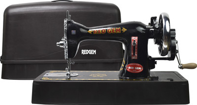 RED GEM Composite machine Black Manual Sewing Machine( Built-in Stitches 1) deal from flipkart