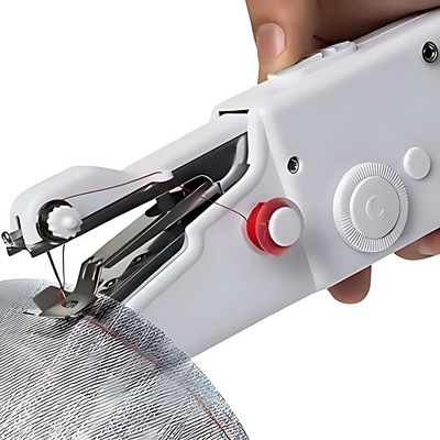 Atharva Green Forest Handy Stitch Handheld Sewing Machine As Seen On Portable Craft Sewing Machine Electric Sewing Machine( Built-in Stitches 30)