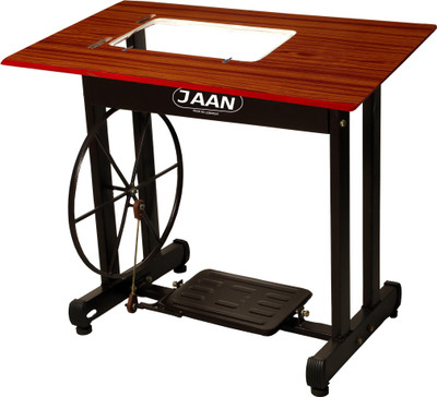 Jaan DOMESTIC SEWING MACHINE STAND AND TABLE SET WITH BELT Manual Sewing Machine( Built-in Stitches 1)