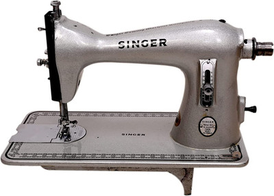 Singer Silver Girl Sewing Machine(Only Head Without Base, Cover & Hand Attachment) Manual Sewing Machine( Built-in Stitches 1)