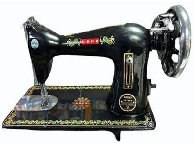 USHA Ayush Manual W/o Hatti and Base-Cover Manual Sewing Machine( Built-in Stitches 1)