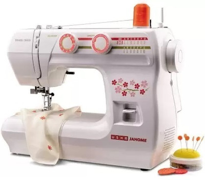USHA NEW WONDER STITCH WITH SEWING KIT AND COVER Electric Sewing Machine( Built-in Stitches 21)