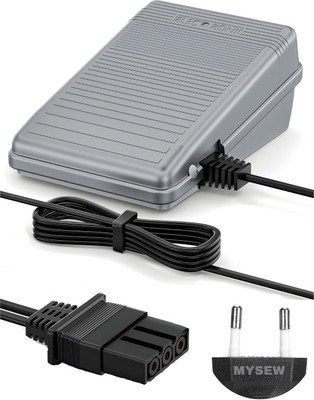 MYSEW Brother Adjustable Smooth Speed Pedal Foot Controller Electric Sewing Machine( Built-in Stitches 0)