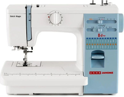 USHA Stitch Magic Electric Sewing Machine( Built-in Stitches 23)