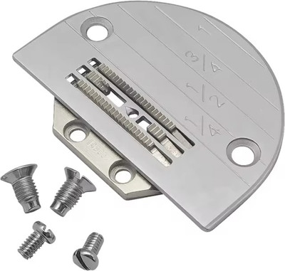 SSS E22 Needle Plate&Feed Dog with Screws for JUKI Brother Feed Dog, Screws With Sewing Needle Plate