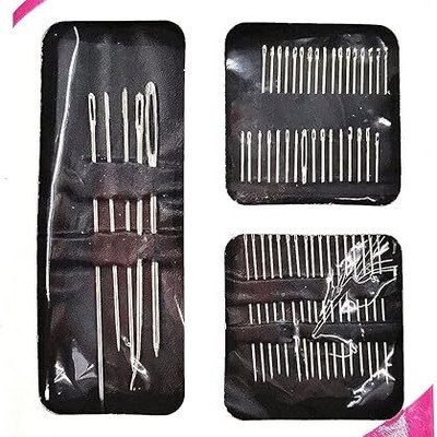 VARIYAENTERPRISE28 60 pcs Needles Hand Sewing Needles Sewing Needle Plate