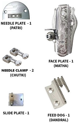 Wiselife Sewing Machine’s most useful essential Parts Kit (5 in 1) in Rs.399 Sewing Needle Plate