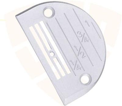 SSS FD-22 Chrome-Plated Needle Plate, Fits No.14 & No.16 NEEDLES Sewing Needle Plate