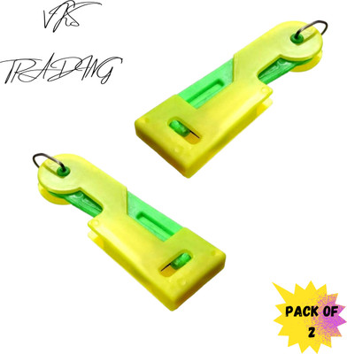 vks trading AUTOMATIC NEEDLE THREADING DEVICE Pack of 2 Sewing Needle Plate