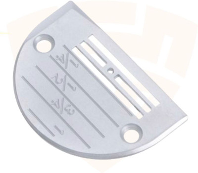 SSS FD‑20 ChromePlated Needle Plate,Industrial Lockstitch,Fits No.14 & No.16 Needles Sewing Needle Plate