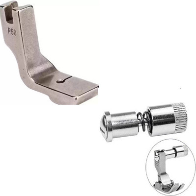 EASYSEW P50 PRESSER FOOT and Quick Change Screw Device Change Screws (COMBO SET) INDUSTRIAL SEWING MACHINE with High Shank(Pack of 1)