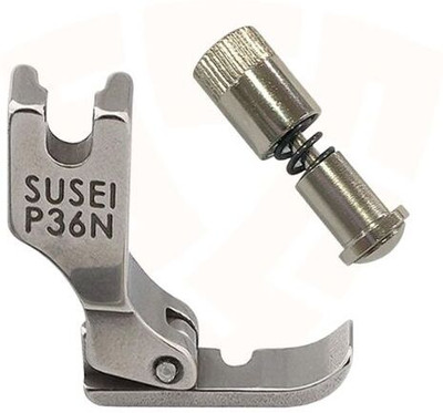 SSS P36N Right Side Zipper Presser Foot with Quick Change Screw Combo for INDUSTRIAL SEWING MACHINE PRESSER FOOT with High Shank(Pack of 1)