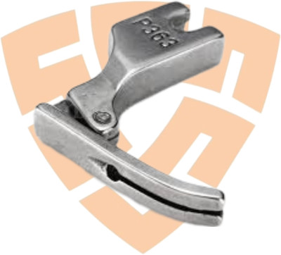 SSS SUSEI P363 Pressure Zipper Foot for Industrial Sewing Machines all industrial single needle lockstitch machines made by Singer, Juki, Brother with High Shank(Pack of 1)