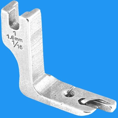 Juki 1/16 HEMMING PRESSER FOOT Industrial Single Needle Flat Bed Sewing Machines with High Shank(Pack of 1)