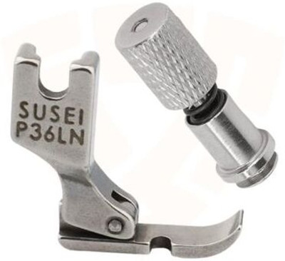 SSS P36LN Industrial Left-Side Zipper Presser Foot with Quick Change Screw INDUSTRIAL SEWING MACHINE PRESSER FOOT with High Shank(Pack of 1)