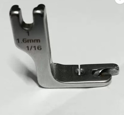 STYLEMAMA Rolled Hemmer Presser Foot Juki Industrial Sewing Machine (1.6mm) with High Shank(Pack of 1)