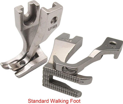 SSS U192 / U193 Bilateral double pressure bottom prick WALKING ZIPPER PRESSER FOOT with High Shank(Pack of 1)