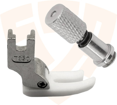 SSS P350 TEFLON Foot+Quick Screw Set–Fast Fitting & Clean glide for Precise Seam PRESSER FOOT FOR INDUSTRIAL SEWING MACHINES with High Shank(Pack of 1) SSS P350 TEFLON Foot+Quick Screw Set–Fast Fitting & Clean glide for Precise Seam PRESSER FOOT FOR INDUSTRIAL SEWING MACHINES with High Shank(Pack of 1)