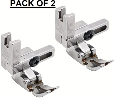OCFI pack of 2 T3 Universal Presser Foot for Industrial Sewing Machine with High Shank(Pack of 1)