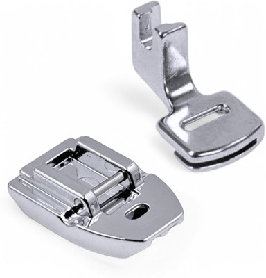 ZENITH Invisible Zipper & Gathering Presser Foot Combo - Snap-On for Low Shank Machines Invisible Zipper & Gathering Presser Foot with Low Shank(Pack of 2)