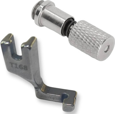 SSS T-168 PRESSER FOOT AND QUICK SCREW CHANGE DEVICE FOR INDUSTRIAL SEWING MACHINE Suitable for all type of industrial sewing machine with High Shank(Pack of 2)