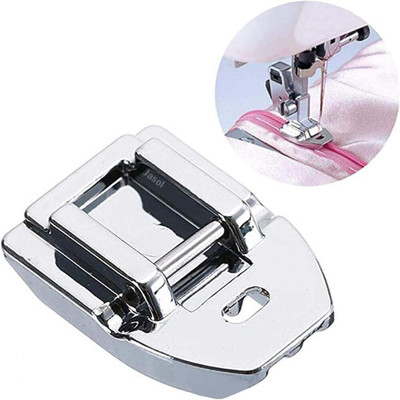 Wotel 7306A Invisible Zipper Presser Foot Fits Usha Janome Sewing Machine Suitable All automatic sewing machines like usha janome, singer fashion maker and etc, 7306A with Snap-On(Pack of 1)