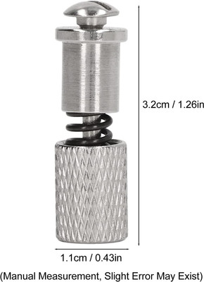 SSS Quick Change Screw Device Presser Foot Clamps Adjustable Instant Clamp Stainless Steel Durable Presser Foot Change Screws Clamp(Pack of 1) with High Shank(Pack of 0)