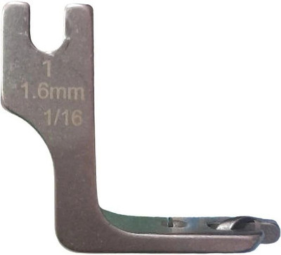 LYSOO 1/16 (1.6mm) Rolled Hemmer Presser Foot Juki Industrial Sewing Machine with High Shank(Pack of 1)