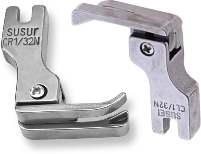 SSS COMBO SET CR1/32N AND CL1/32N presser foot with High Shank(Pack of 2)