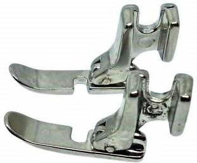 EASYSEW HOME SEWING MACHINE Household Domestic Sewing Machine Right & Left Zipper Presser Foot with Low Shank(Pack of 1)