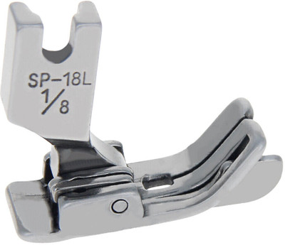 susur SP-18L 1/8 3.2MM PRESSER FOOT WITH GUIDE SINGLE NEEDLE LOCKSTITCH SEWING MACHINE with High Shank(Pack of 1)
