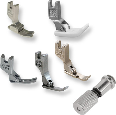 SSS Quick Change Screw Device PRESSURE FOOT P351,T35,P363,P36LN,AND P36N(COMBO SET) presser foot with High Shank(Pack of 6)