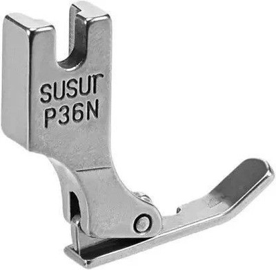 LYSOO P36N Zipper Presser Foot for Industrial Sewing Machines High Shank Compatible Stitching Foot with High Shank(Pack of 1)