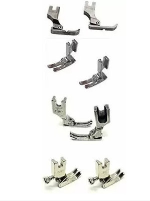 Wotel 8 Piece Set 2pc P351 2pc P363 2pc P952 1pcP36N 1pcP36LN Steel Pressure Feet for Singer Brother Usha with Low Shank(Pack of 8)