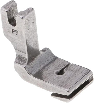 Juki P5 Thick Heavy Material Presser Foot for Industrial Sewing Machines P5 Shirring Gathering Foot Presser Foot Flat Steel with High Shank(Pack of 1)