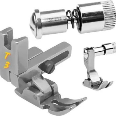 LYSOO Combo Set- (1Pcs) T3 3 In 1 Presser Feet & (1Pcs) Quick Change Screw For Multi-Function Sewing Machine Attachment with High Shank(Pack of 1)