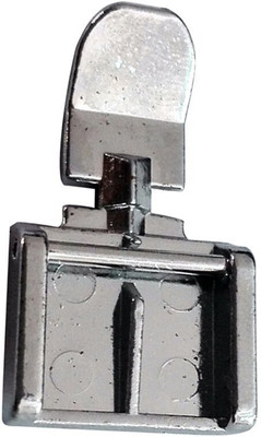 ZENITH Imported Zipper Foot for Domestic Sewing Machines Pressure Feet for Singer Brother Usha with Low Shank(Pack of 1)