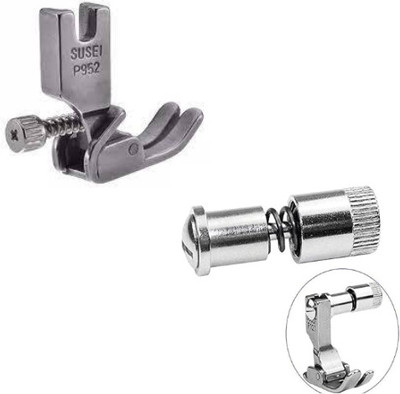 EASYSEW P952 PRESSER FOOT and Quick Change Screw Device Change Screws (COMBO SET) INDUSTRIAL SEWING MACHINE with High Shank(Pack of 1)