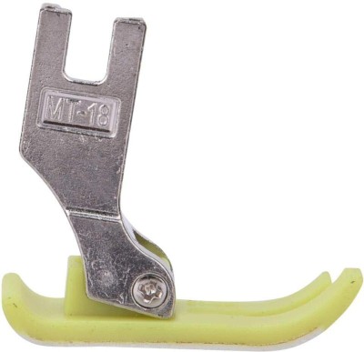 EASYSEW MT18 Presser FEET Green White Teflon for Single Needle Lock-Stitch Machines MT18 TEFLON PRESSER FOOT FIT FOR(JUKI 8500,8700,5530,5500) with High Shank(Pack of 1)