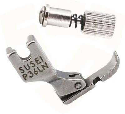 SSS P36LN LEFT Side Zipper Presser Foot with Quick Change Screw Combo for INDUSTRIAL SEWING MACHINE PRESSER FOOT with High Shank(Pack of 1)