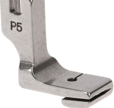 Wotel Pleated/Shirring Presser Foot P5 for Industrial Sewing Machine Juki Jack Brother Gathering P5 Presser Foot for Industrial Sewing Machine with High Shank(Pack of 1)