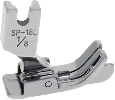 SSS SP-18L 1/8 3.2MM PRESSER FOOT WITH GUIDE SINGLE NEEDLE LOCKSTITCH SEWING MACHINE with High Shank(Pack of 1)