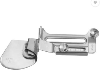 SSS 1/2 A11 Sewing Binder Flat Seamer Folder Adjustable Rolled Hem Foot PRESSER FOOT with Snap-On(Pack of 1)