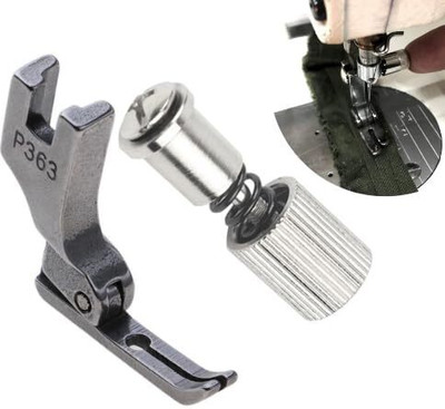 SSS P363 Zipper Presser Foot, Quick Change Screw Device with High Shank presser foot with High Shank(Pack of 1)