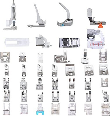 SYGA Set of 42 Home Professional Sewing Machine Presser Feet Kit Professional Sewing Machine Presser Feet Kit with Low Shank(Pack of 42)